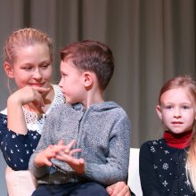 Спектакль «СтихоВаренье», Юлия Пересильд 