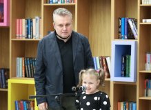 Александр Переверзин с дочерью Аней