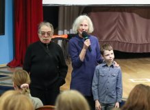 Творческая встреча с Анной Чернаковой, Александром Адабашьяном и Сережей Гришиным в РГДБ