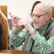 Писатель Тим Собакин в Российской государственной детской библиотеке