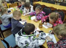 «В гости к нам пришла матрешка». Детская библиотека-филиал №5, Ивановская область г. Кинешма