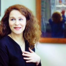 Актриса Агриппина Стеклова на проекте «Читайте с нами» 