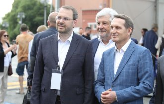 Константин Могилевский, Владимир Григорьев и Сергей Нарышкин