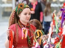 Семейный фольклорный фестиваль «Широкая Масленица» в РГДБ
