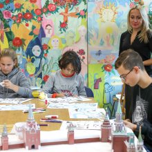 Первое занятие проекта «Мастерство без границ»