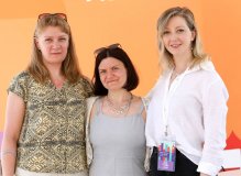Елена Ярышевская, Наталия Волкова и Анастасия Орлова
