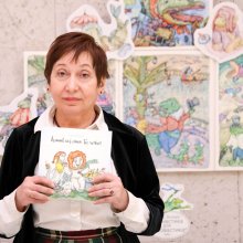 Сестра художницы Ирина Шульгина