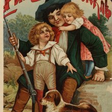 Рип Ван Уинкль. Литография Т-ва И.Д. Сытина