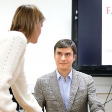 Сергей Шаргунов в Российской государственной детской библиотеке