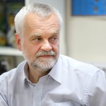 Доктор филологических наук, ректор Литературного института им. Горького Алексей Варламов на проекте «Fabula rasa» в РГДБ. 