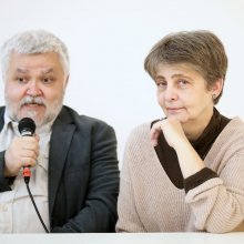 Максим Кронгауз и Мария Бурас