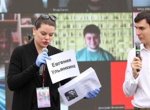 Вера Полозкова и Сергей Шаргунов