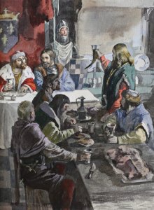 Анатолий Иткин. Иллюстрация к роману «Айвенго»